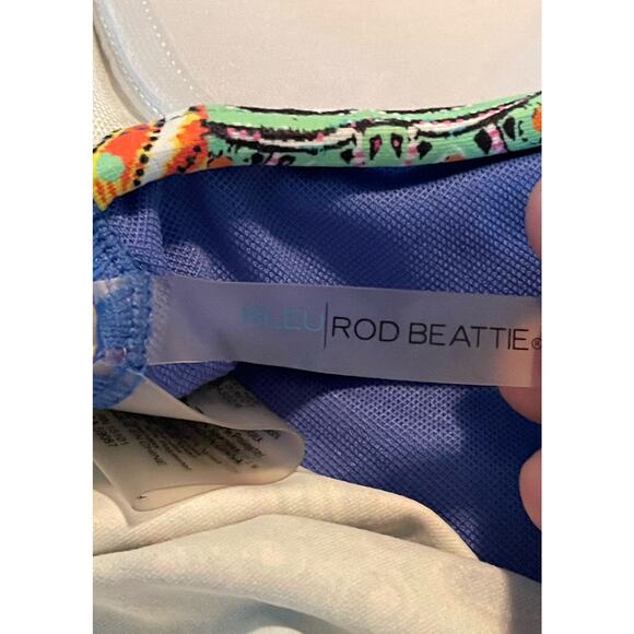 Bleu Rod Beattie Multicolor Paisley Tankini Swim Top - Picture 7 of 9
